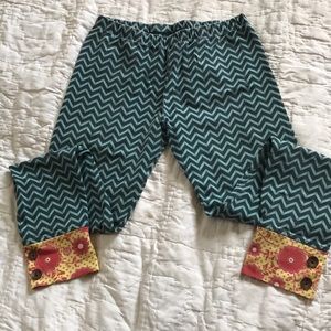 Sz 10 Mustard Pie leggings